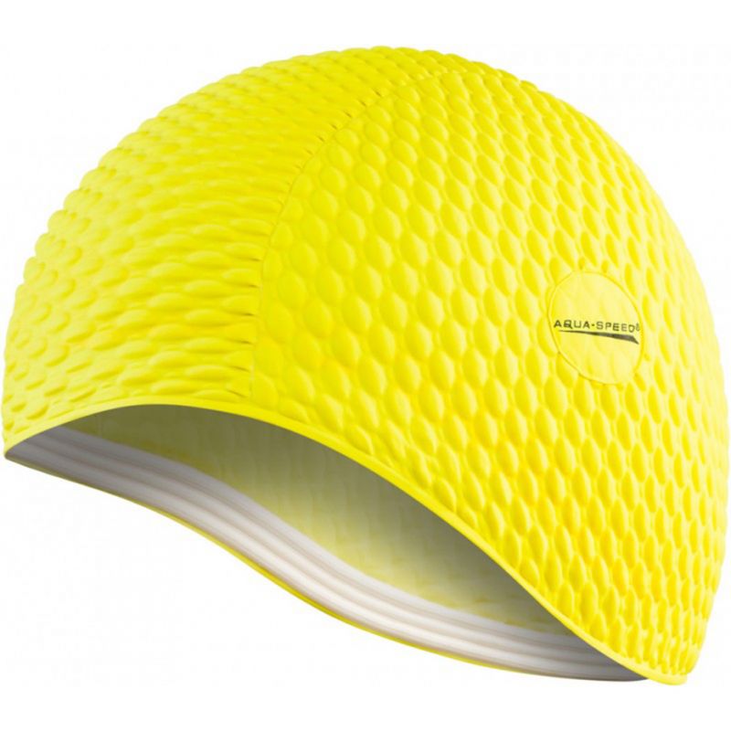 Cepure Aqua-Speed ​​Bombastic fluo dzeltena 18/104
