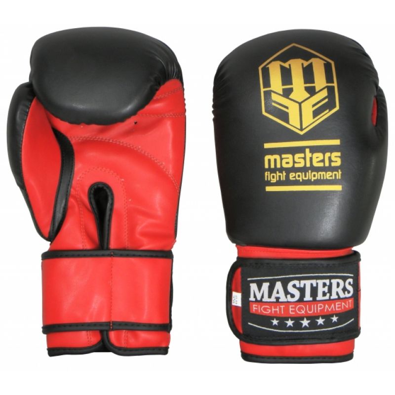Masters boksa cimdi - RPU-3 0140-1002 - 10 oz+czerwony