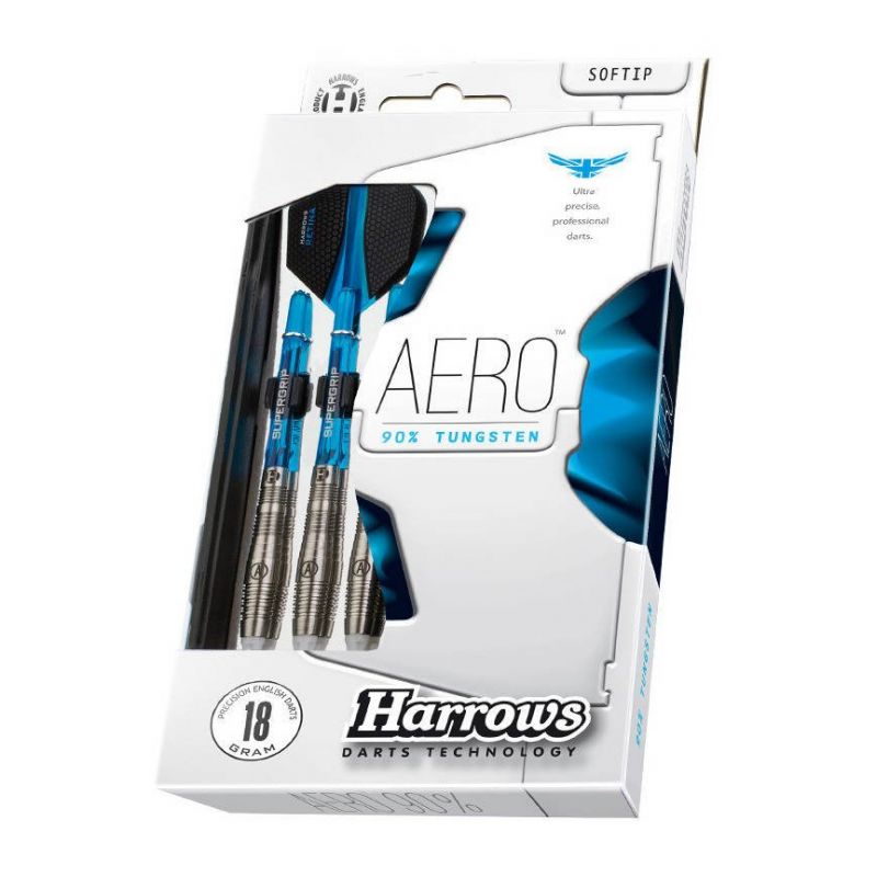 Harrows Aero Šautriņas 90% Softip HS-TNK-000013264 - 18 gR STYLE A