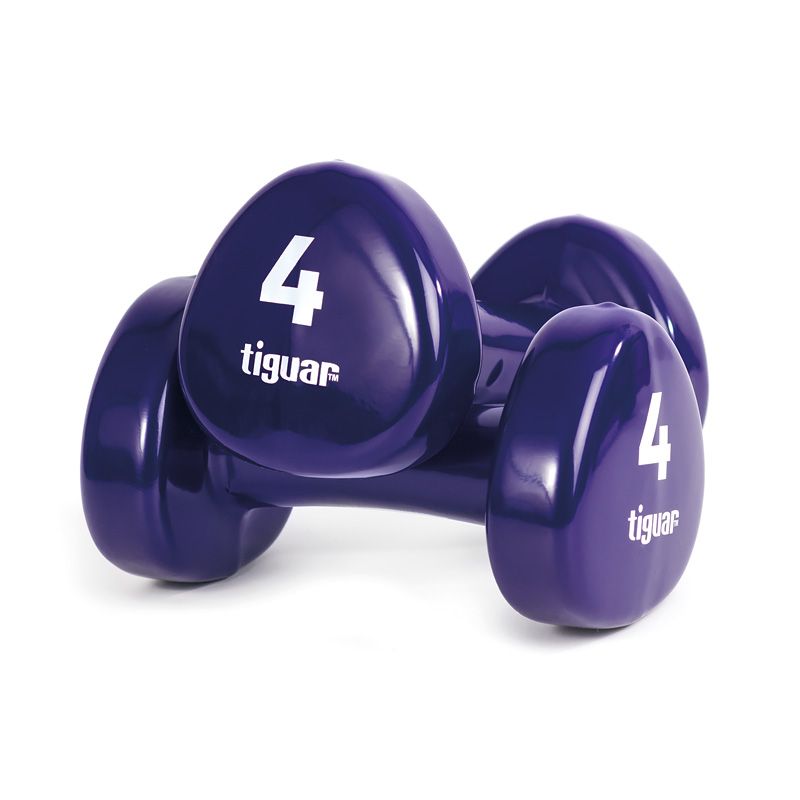 Tiguar vinila hanteles TI-HW0040BOX (2x4kg)