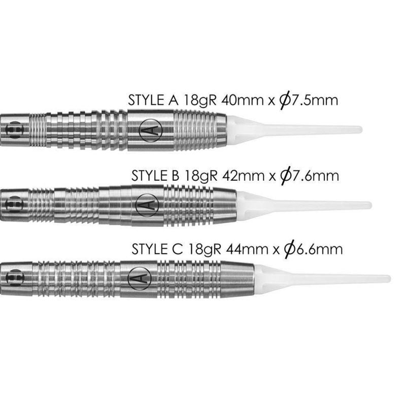 Harrows Aero Šautriņas 90% Softip HS-TNK-000013264 - 18 gR STYLE C
