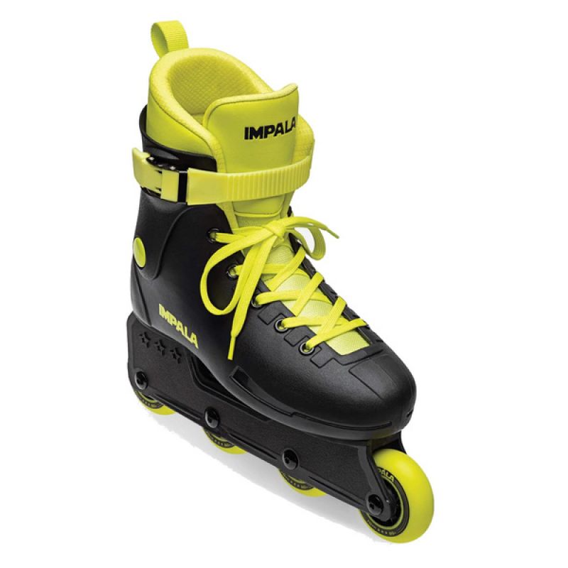 Impala Lightspeed skrituļslidas A084-MELNAS/FLUORO slidas - 40