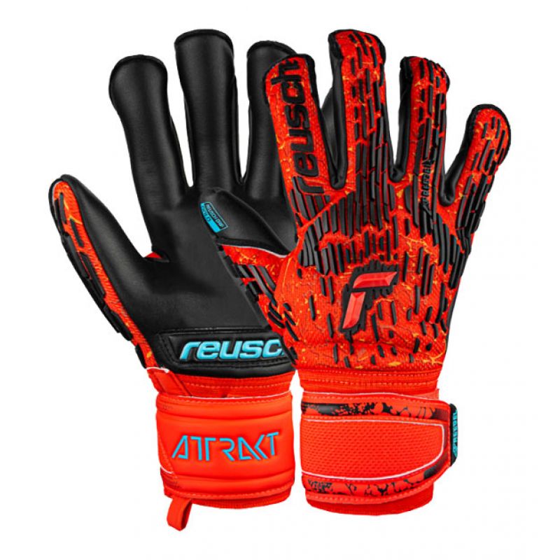 Vārtsargu cimdi Reusch Attrakt Freegel Gold Evolution Cut Jr 5370135-3333 - 11