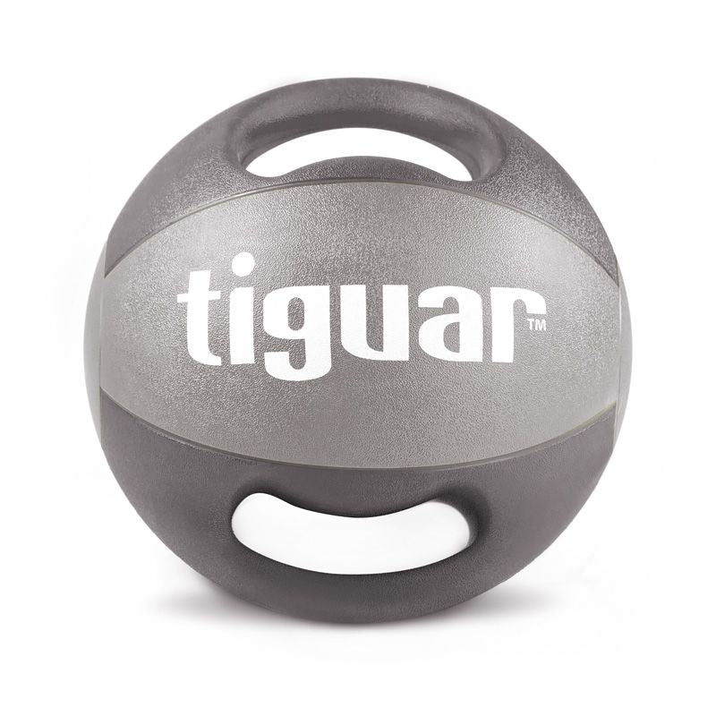 Medicīnas bumba ar tiguar rokturiem 8 kg TI-PLU008
