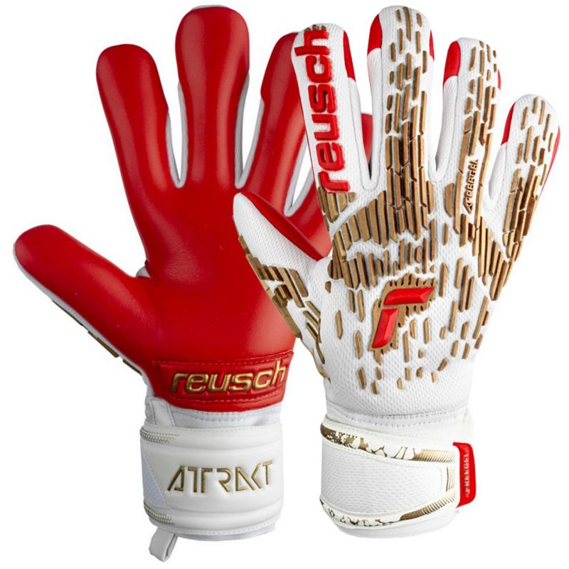 Reusch Attrakt Freegel Silver M 5370235 1011 vārtsargu cimdi - 9