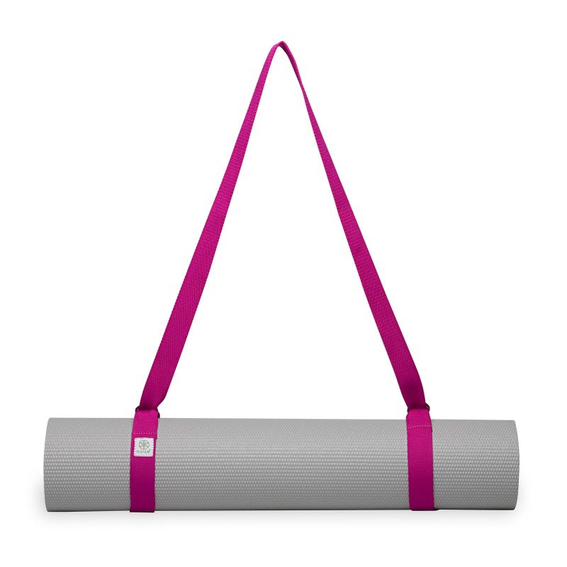 Gaiam rozā jogas paklājiņa siksniņa 61711