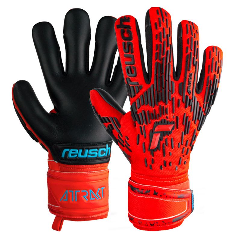 Reusch Attrakt Freegel Silver Finger Support Gloves 53 70 230 3333 - 10,5