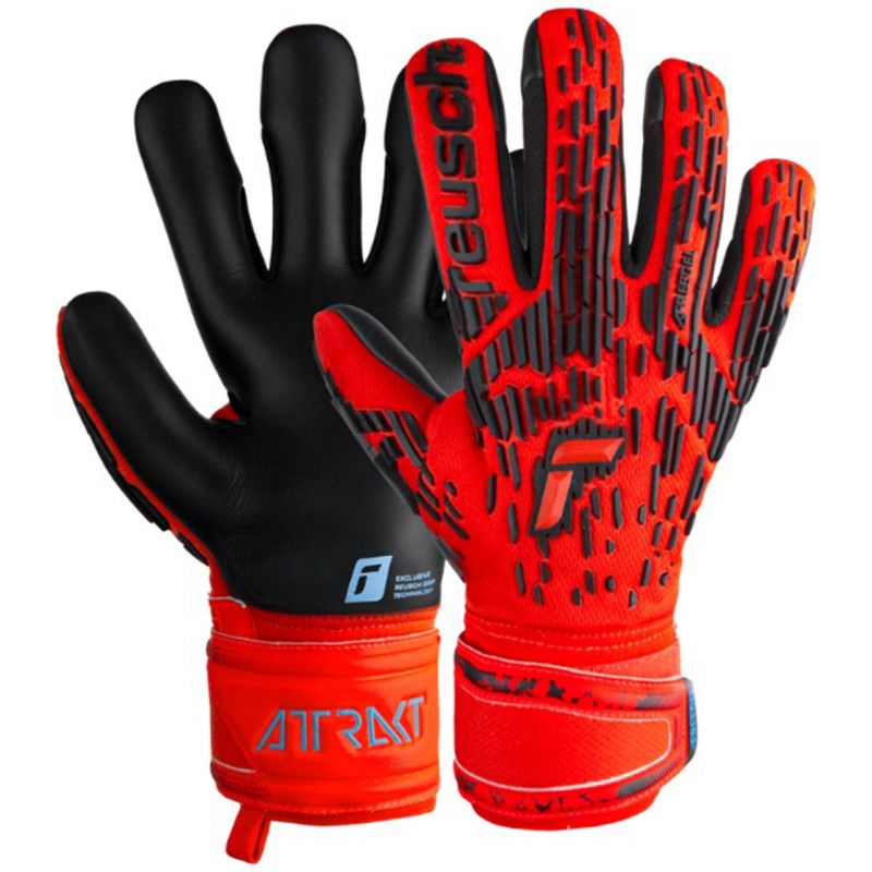 Reusch Attrakt Freegel Silver M 5370235 3333 vārtsargu cimdi - 11