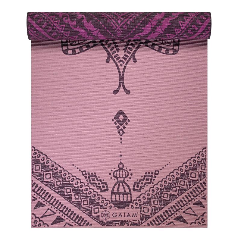 Double-sided Vingrošanas paklājiņš GAIAM inner peace 6 MM 62279