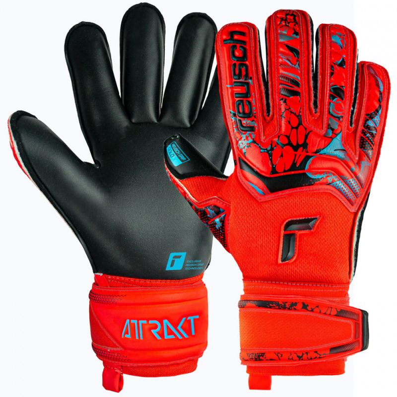 Reusch Attrakt Gold Roll pirkstu cimdi 53 70 137 3333 - 9