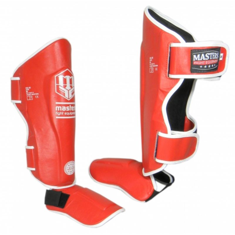 Masters NS-30 Kāju sargi (WAKO APPROVED) 1115111-M02 - niebieski+S