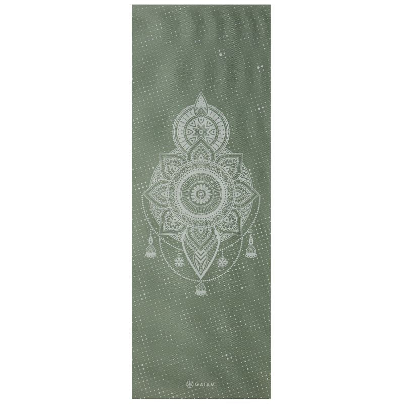 Gaiam Celestial Green jogas paklājiņš 5 MM 64950
