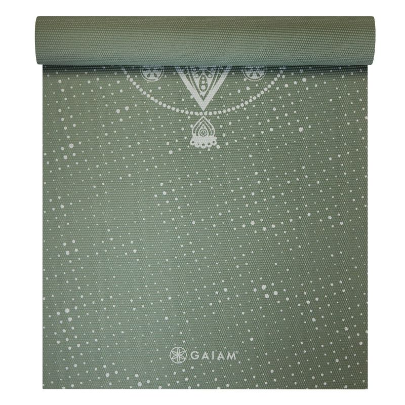 Gaiam Celestial Green jogas paklājiņš 5 MM 64950