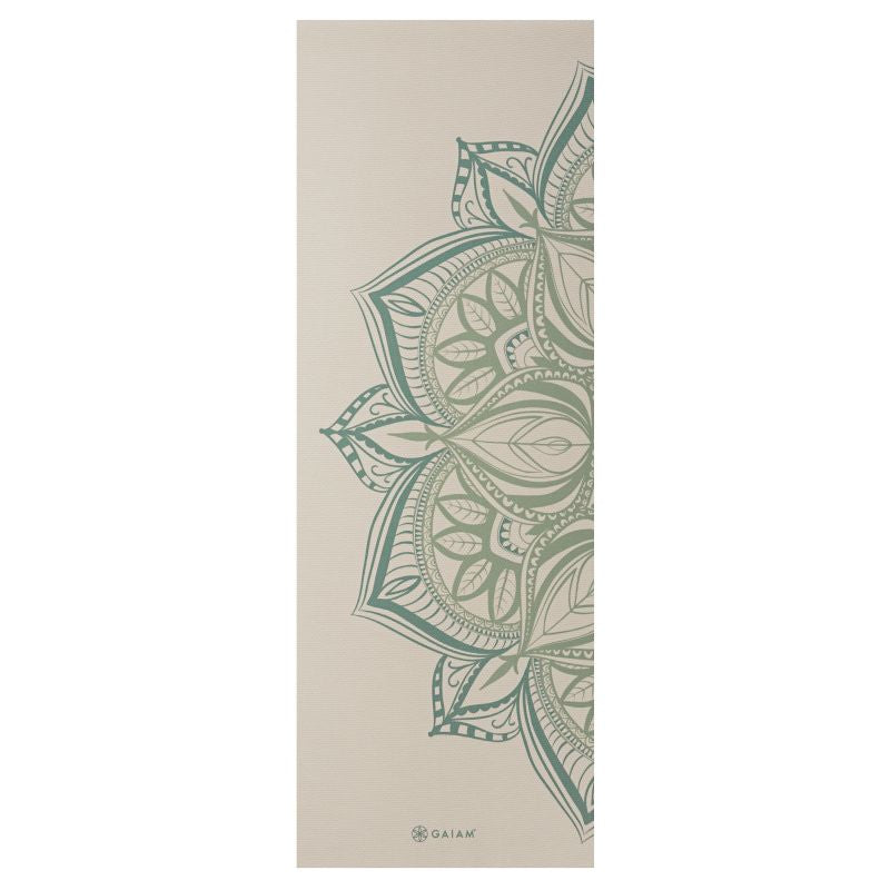 Gaiam Vintage Green Point jogas paklājiņš 5 mm 64949