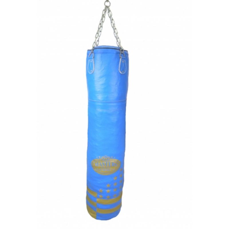 Ādas boksa maiss 150/35 cm tukšs WWS-STAR - niebieski