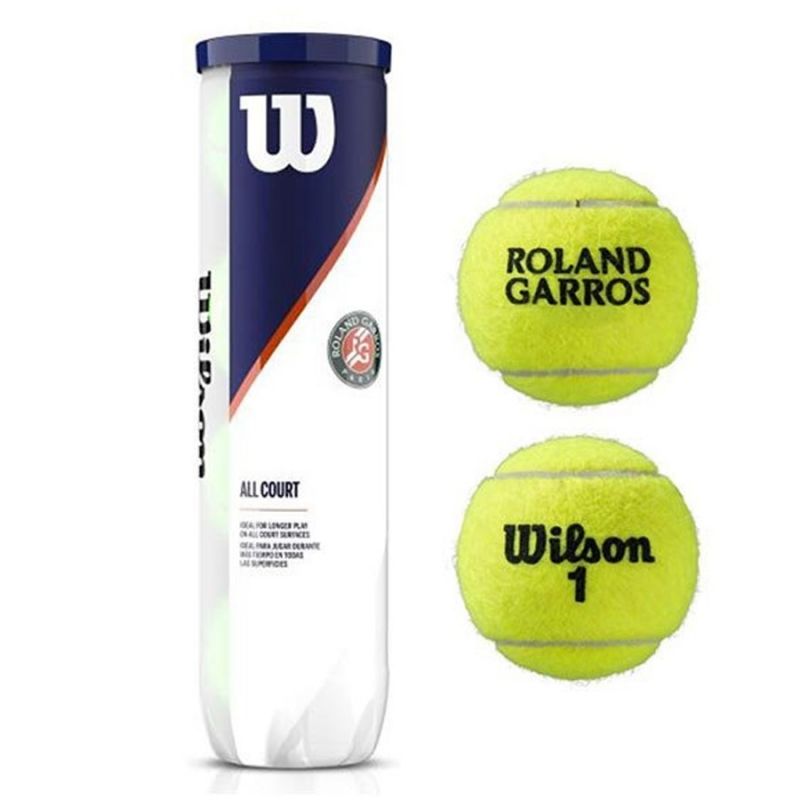 Wilson Roland Garos All Court 4 WRT116400 tenisa bumbiņa
