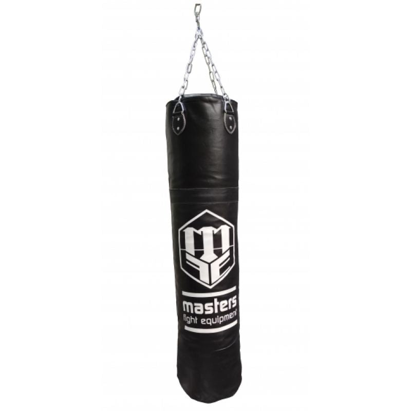 Ādas boksa maiss 150/35 cm tukšs WWS-MASTERS melna