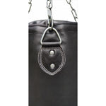 Ādas boksa maiss 150/35 cm tukšs WWS-MASTERS melna