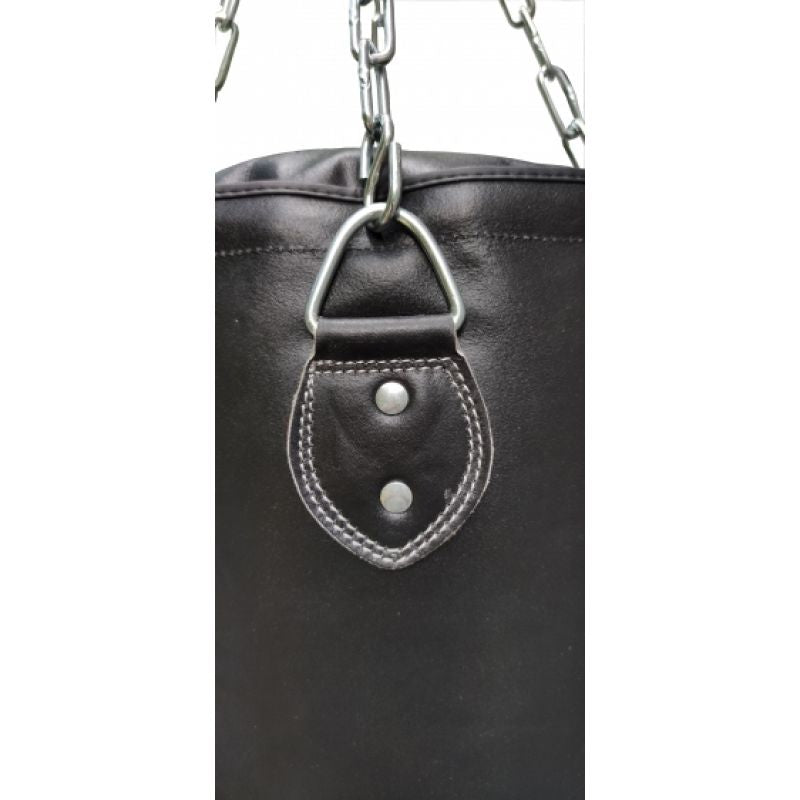 Ādas boksa maiss 150/35 cm tukšs WWS-MASTERS melna