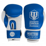 Ādas boksa cimdi MASTERS RBT-TRW 01210-02 - niebieski