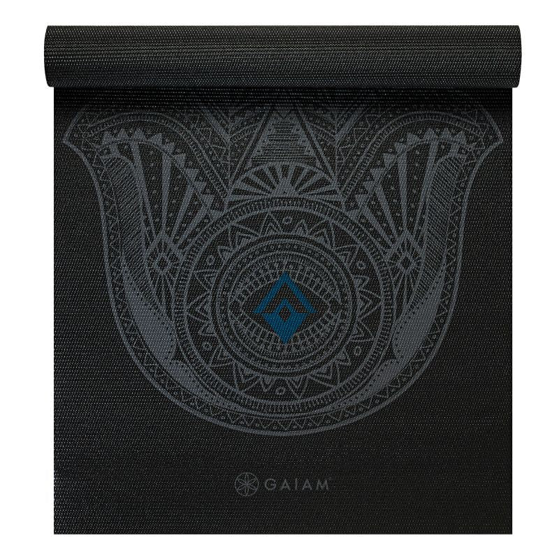 GAIAM Gray Hamsa 4 MM 61971 Vingrošanas paklājiņš