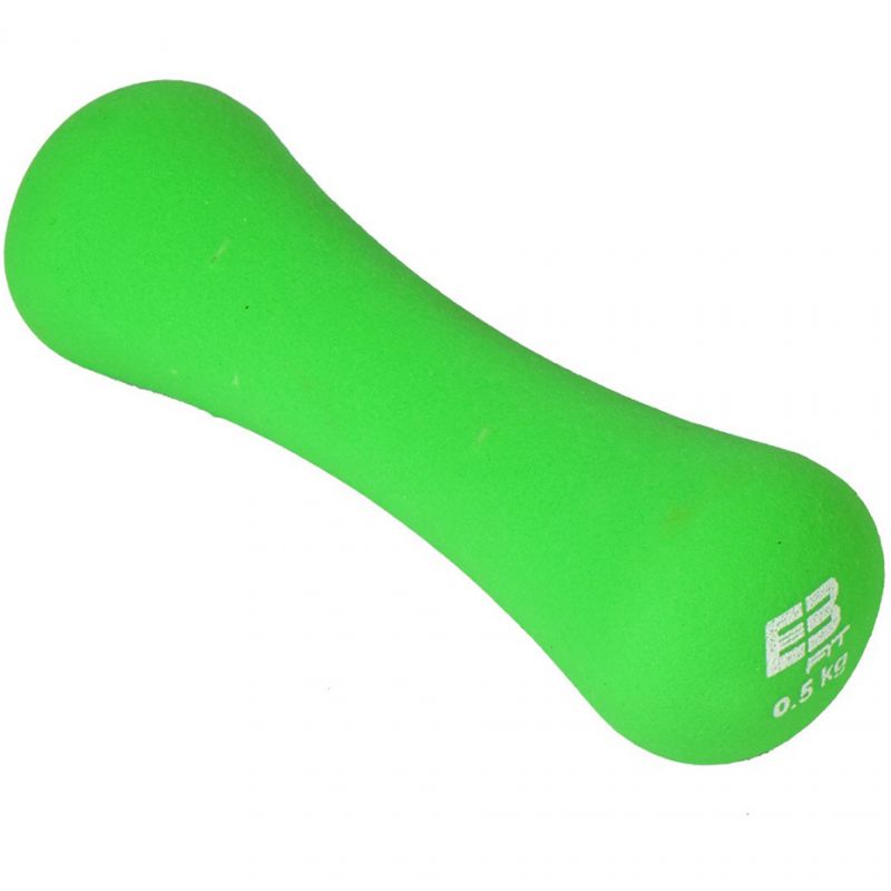 Neoprēna hantele EB FIT 0,5 kg zaļa 1029221