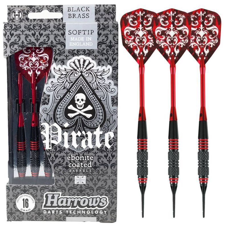 Ecēšas Pirate Softip šautriņas HS-TNK-000013416 - 16 gK