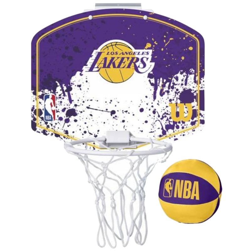 Basketbola dēlis Mini Wilson NBA komanda Losandželosas Lakers Mini Hoop WTBA1302LAL