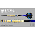 Šautriņas Harrows Spina Gold 90% Steeltip HS-TNK-000013751 - 26 gR