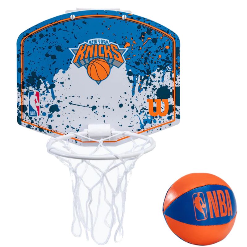 Basketbola dēlis Mini Wilson NBA komanda Ņujorkas Knicks Mini Hoop WTBA1302NYK