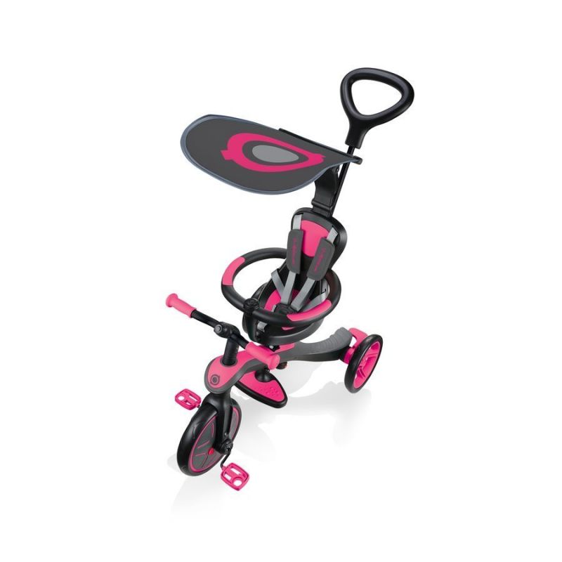 Velosipēdi 4in1 Globber Explorer Trike Fuchsia 632-110-2 HS-TNK-000013809