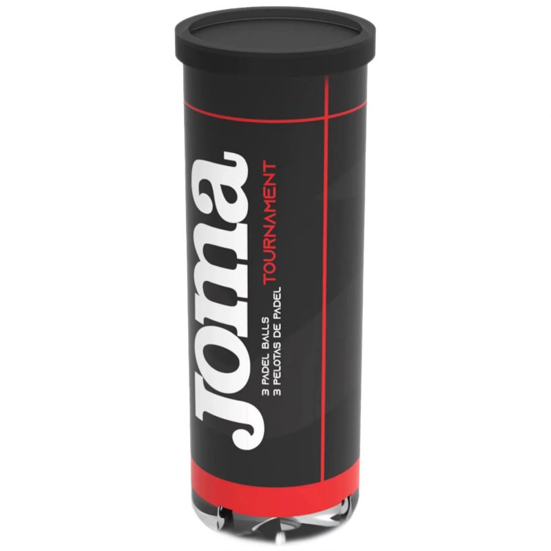 Joma Tournament 3P Padel Ball 400999-900 tenisa bumbiņas
