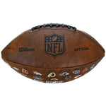 Wilson NFL oficiālā Throwback 32 komandas logotipa bumba WTF1758XBNF32
