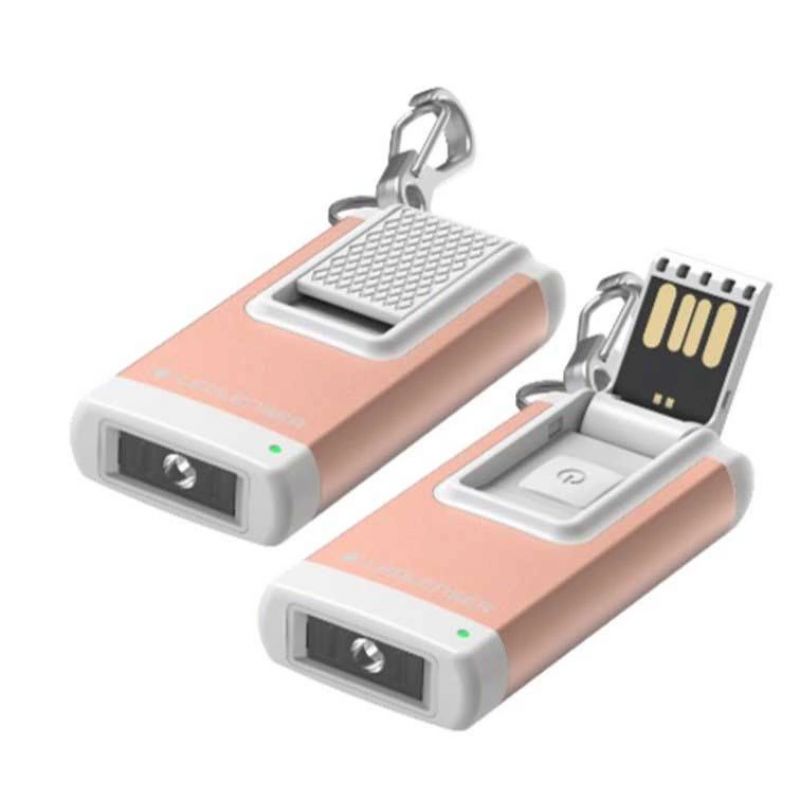 Ledlenser K4R pelēks USB 502575 lukturītis ar logu