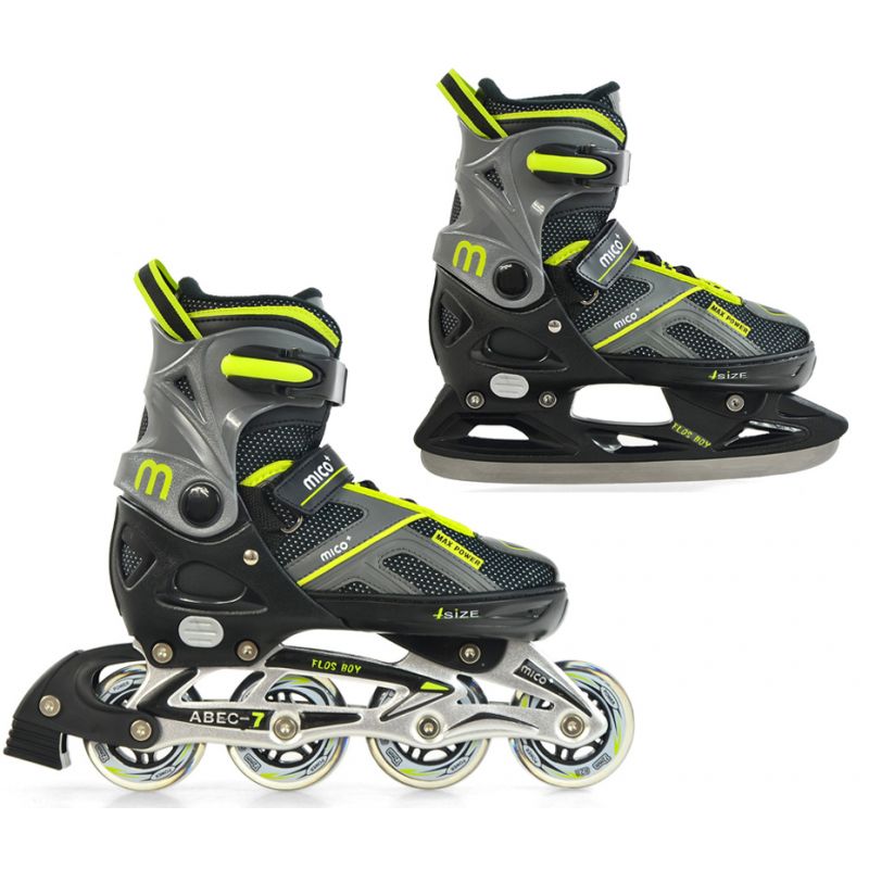 Skrituļslidas/ slidas MICO FLOS BOY 2in1 - 37-40