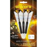 Šautriņa ar tērauda uzgali Unicorn Black Brass - Gary Anderson 22g: 27664 | 24g: 27665 | 26g: 27666 - 22 g