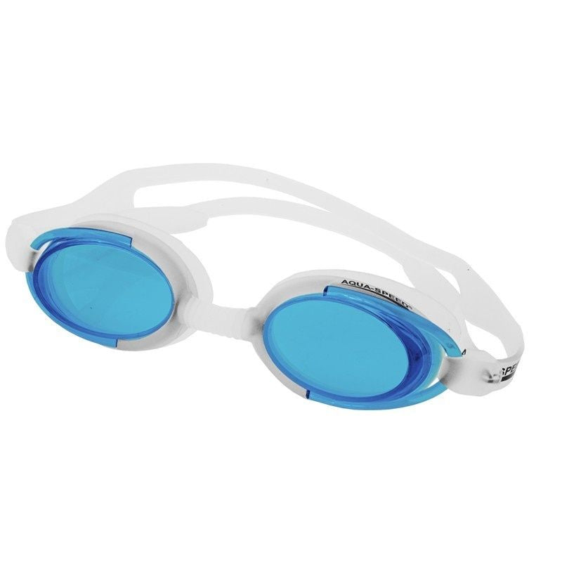 Peldēšanas brilles Aqua-Speed Malibu white-blue