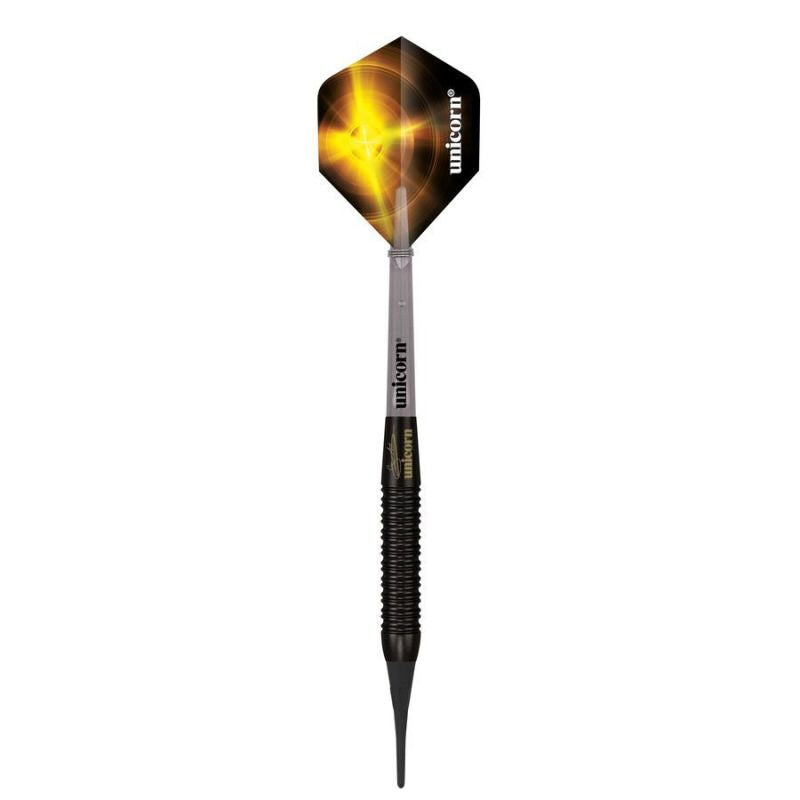 Unicorn Melna misiņa šautriņa ar mīkstu galu- Gary Anderson 16g: 23661 | 18g: 23662 - 16 g