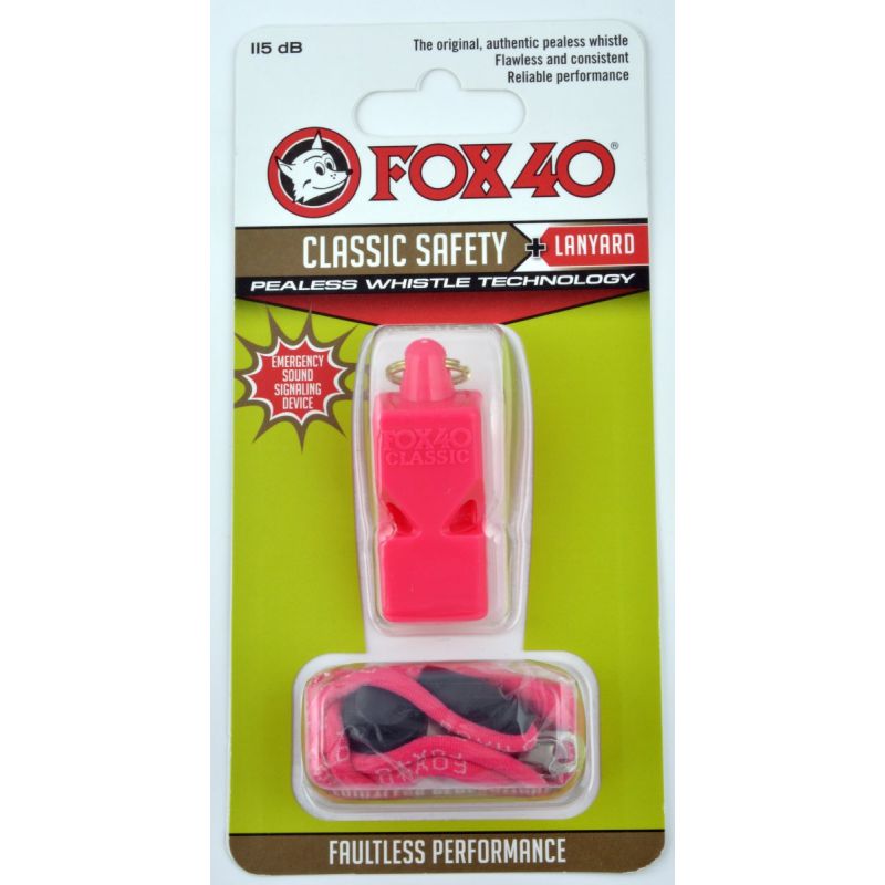 FOX Classic svilpes ar virkni 9903-0408 rozā