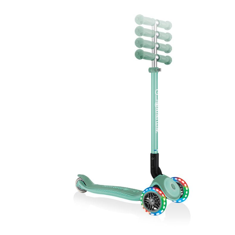 Scooter 3 riteņi Globber Primo Foldable Plus Lights Jr 439-206