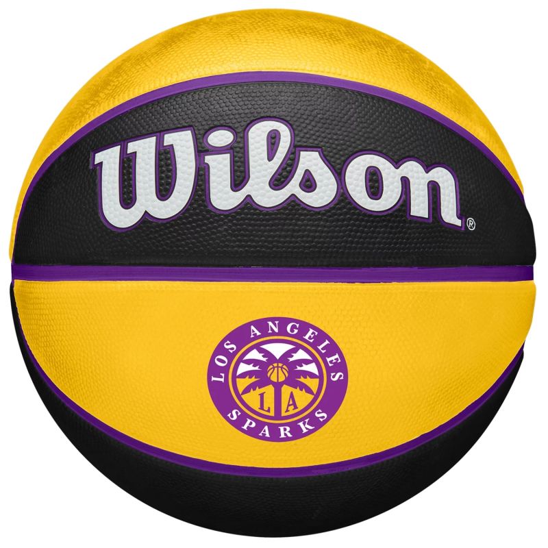 Wilson WNBA Team Tribute Los Angeles Sparks Basketbola bumba WTB4600XBLAS 6. izmērs
