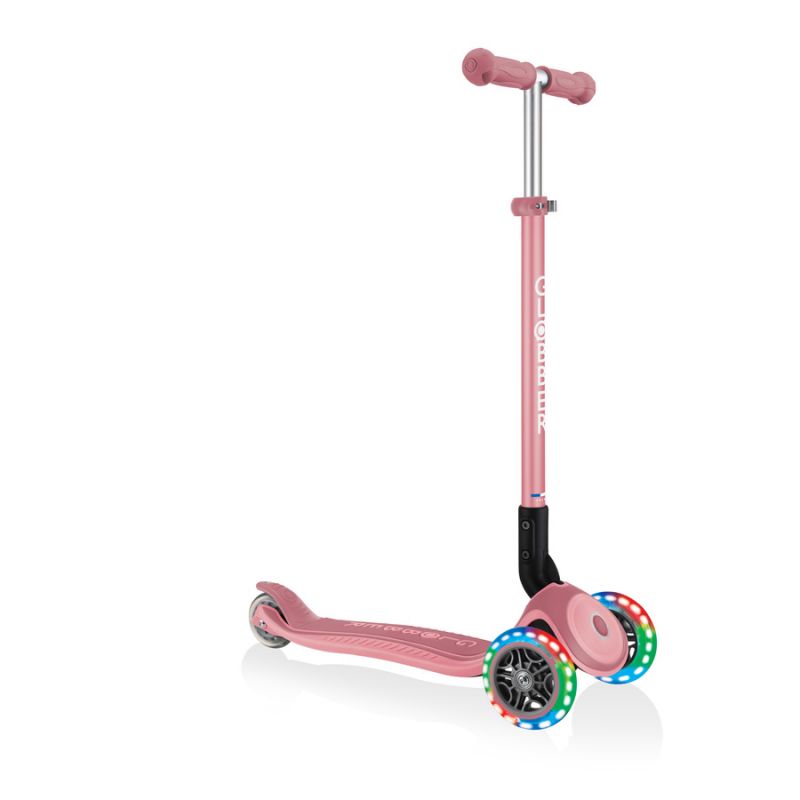 Scooter 3 riteņi Globber Primo Foldable Plus Lights Jr 439-210