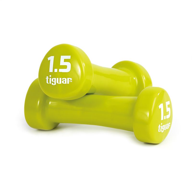 Tiguar vinila hanteles TI-HW0015BOX (2x1,5kg)