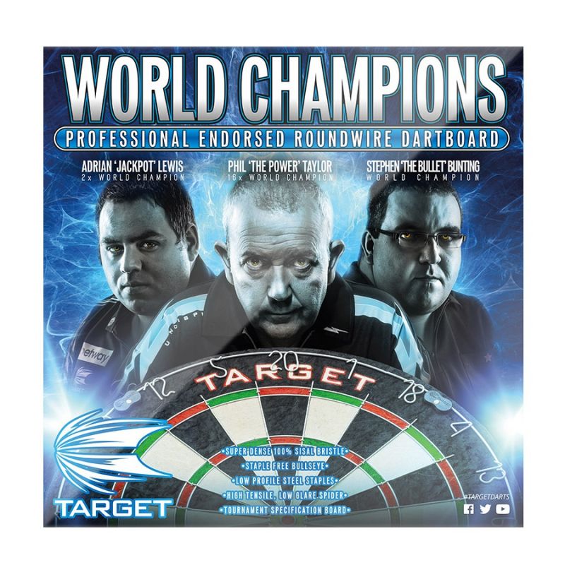 Šautriņu mērķis Sisal Dart Target World Champion  109045