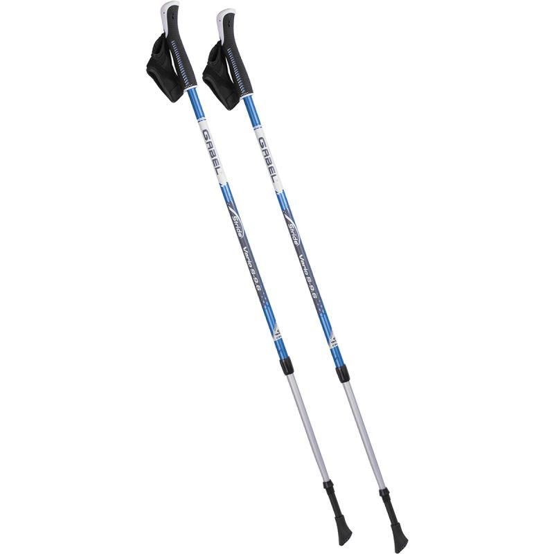 Nūjošana nūjas Gabel Stride Vario S-9.6 nūjas zilā krāsā