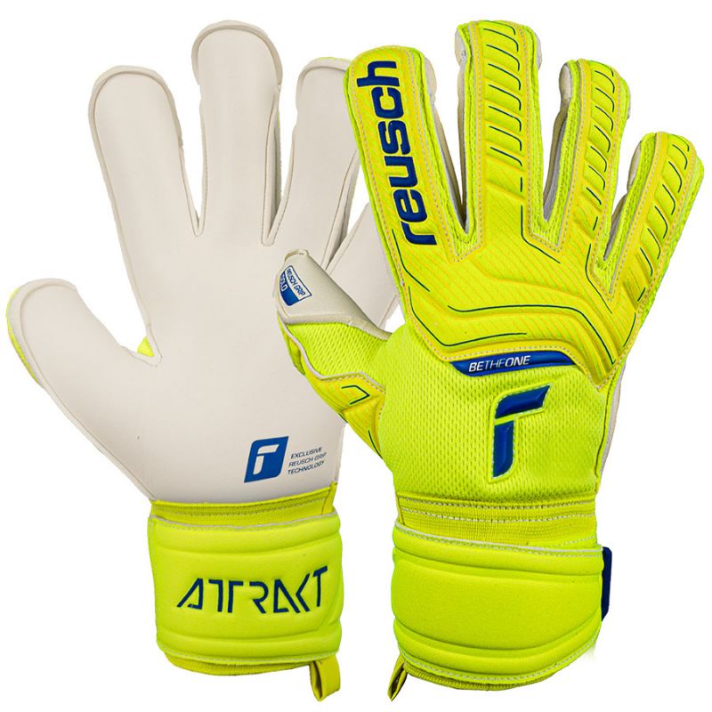 Vārtsargu cimdi Reusch Attrakt Gold Evolution Cut M 52 70 139 2001 - 8,5