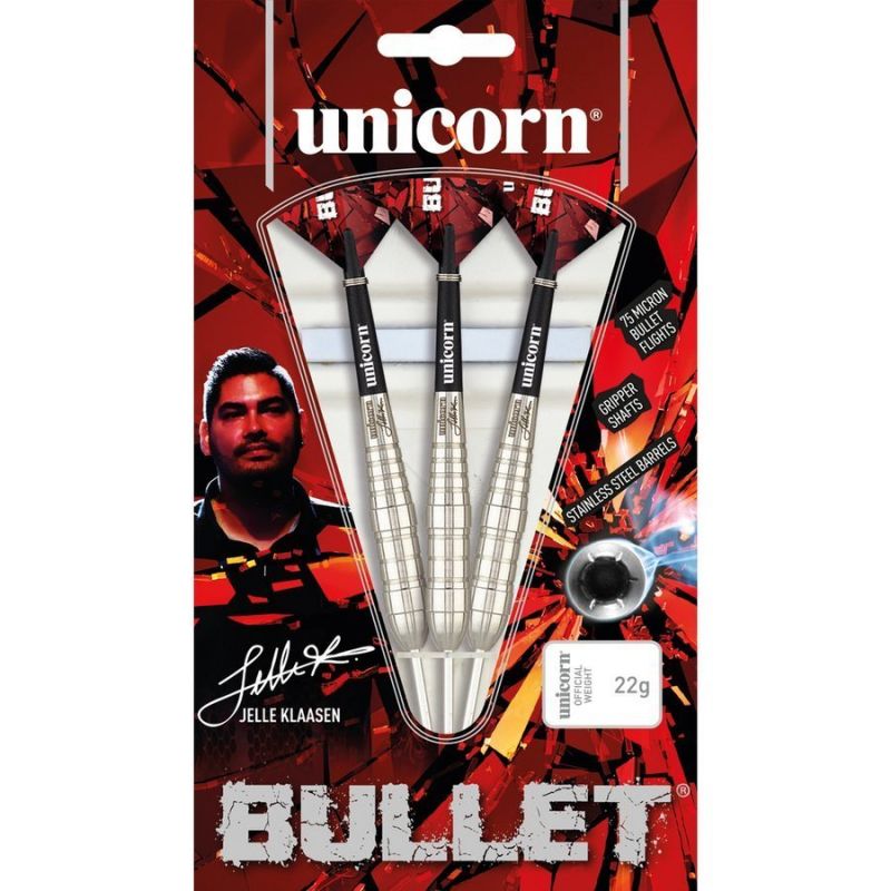 Šautriņa ar tērauda uzgali Unicorn Bullet Stainless Steel- Jelle Klaasen 20g: 27530 | 22g: 27531 | 24g: 27532 - 24 g