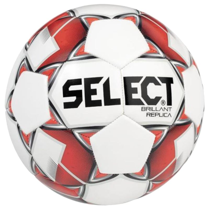 Futbola bumba Select Brillant Replica Ball BRILLANT WHT-RED