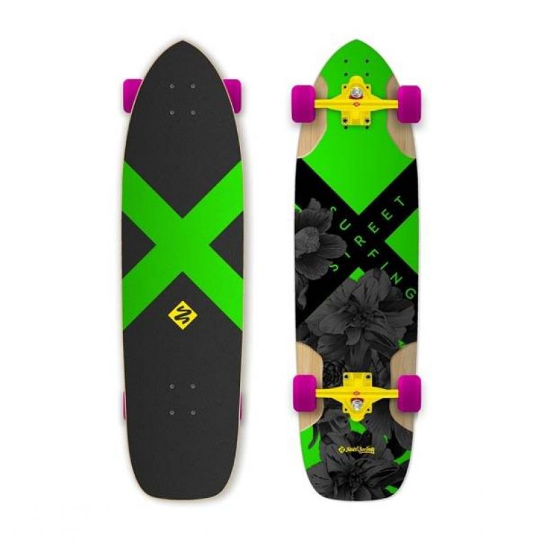 Street surfing Freeride Longborda dēlis 984