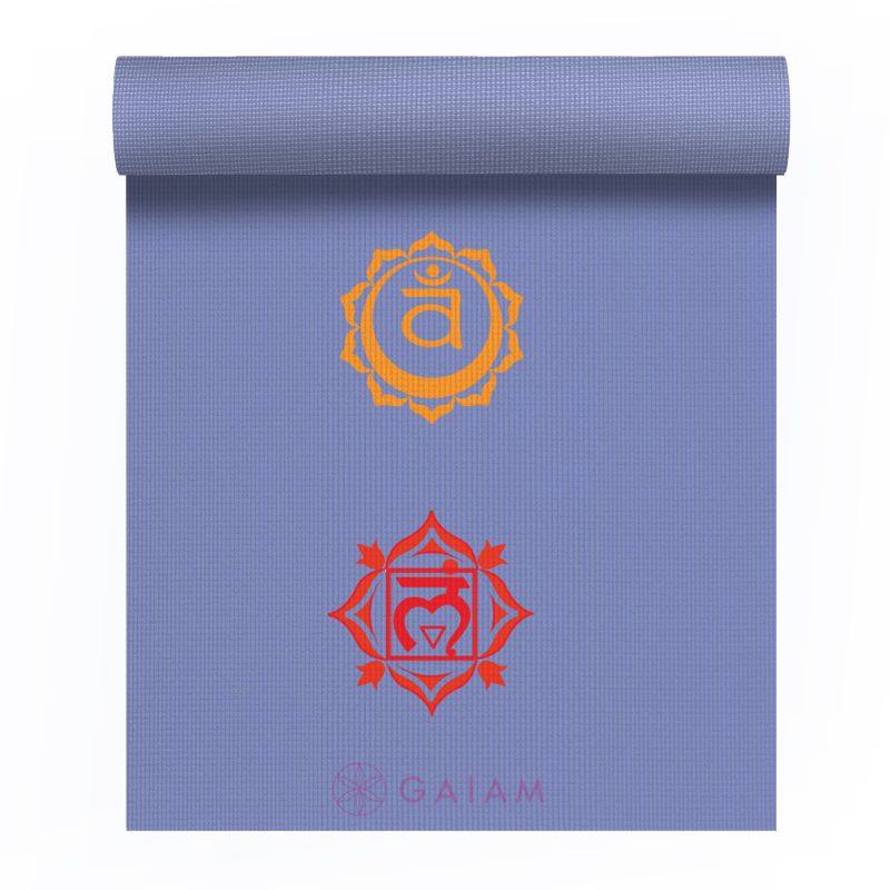 GAIAM Chakra 4 MM 55321 Vingrošanas paklājiņš